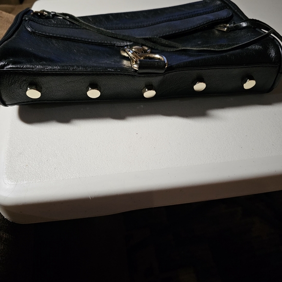 Rebecca Minkoff Mac Daddy NWOT Extra Fringe Dust Cover Black with Gold Hardware - Picture 2 of 16